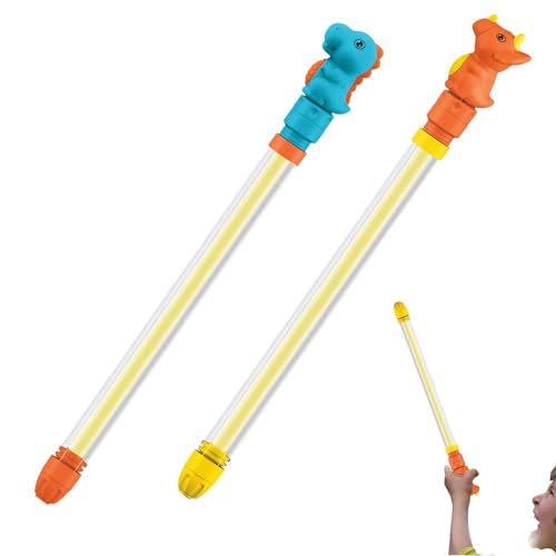 Aisyrain Wasserkampfspielzeug für den Außenbereich, Wassersauger-Spielzeug - Squirter-Soaker-Spielzeug für den Sommer - Sommerliches cooles Spielzeug zum Ziehen und Ziehen für Park, Garten, Schwimmbad von Aisyrain