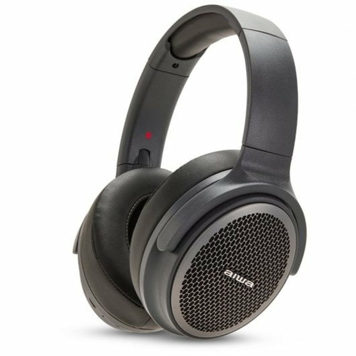 Kopfhörer mit Mikrofon Aiwa HST250BTTN Schwarz von Aiwa
