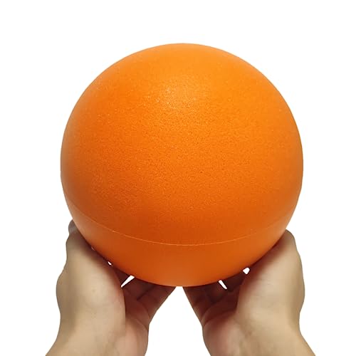 Aiyouwei 7Inches Uncoated Silent Foam Ball, Indoor &Outdoor Sponge Ball Playground Ball Dodge Ball (orange) von Aiyouwei
