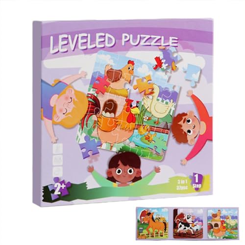 Aizuoni Magnetisches Reisepuzzle, Magnetpuzzles für Kinder - Faltbare Tierpuzzle-Sets | Magnetisches Cartoon-Puzzlebuch für die Früherziehung für Mädchen, Jungen und Kinder von Aizuoni
