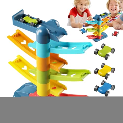 Kinder Auto Rampe,Rennwagen Set | Interaktives Rampenset Zur Förderung Motorischer Fähigkeiten Lernspielzeug Für Kinder Ab 3 Jahren Kinder Auto Rampe,Rennwagen Set | Interaktives Rampenset Zur Förderung Motorischer Fähigkeiten Lernspielzeug Für Kinder Ab 3 Jahren von Aizuoni