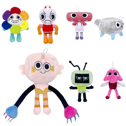 Ajuanbazha Dandy Horror Game Plüschtier, 30 cm Dandy's World Plüschspielzeug, Weiches und Süßes Stofftier für Jungen und Mädchen (Lange Hände) von Ajuanbazha
