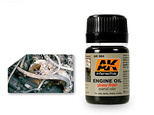 (AK00084) - AK Interactive Wash 35ml - Fresh Engine Oil von Ak interactive