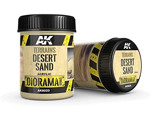 (AK8020) - AK Interactive Terrain 250ml - Desert Sand von AK Interactive