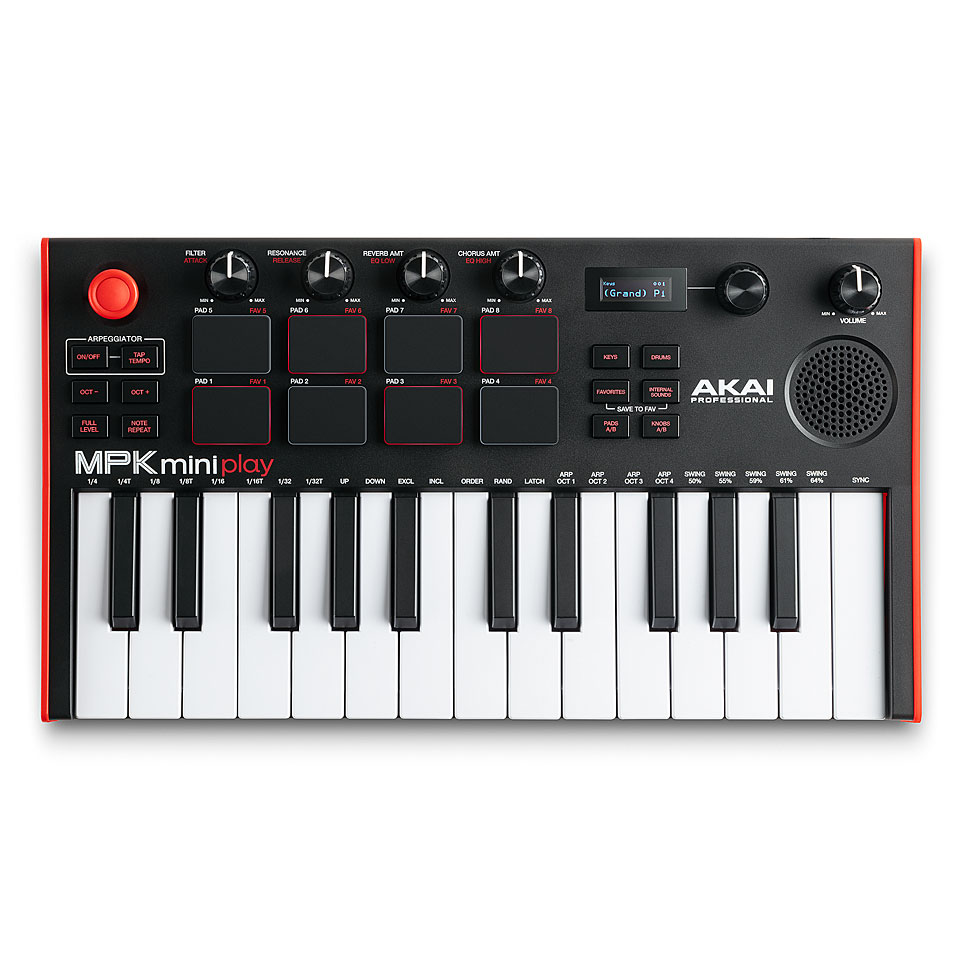 Akai MPK Mini Play MK3 Masterkeyboard Akai MPK Mini Play MK3 Masterkeyboard von Akai