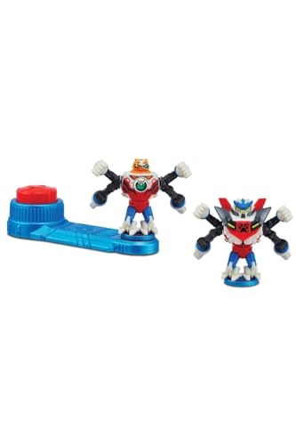 Akedo 14288 Ultimate Arcade Warriors Giants Mini Battling Action Figures Ready, Fight, Split Strike-Scratch-Atron Akedo 14288 Ultimate Arcade Warriors Giants Mini Battling Action Figures Ready, Fight, Split Strike-Scratch-Atron von Akedo
