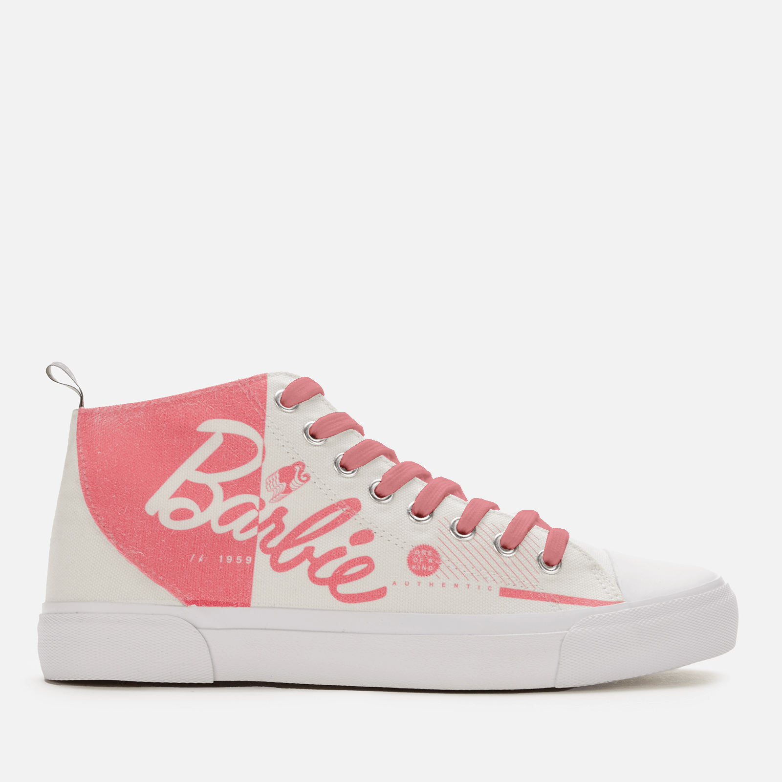 Akedo x Barbie White Signature High Top - UK 6 / EU 39.5 / US Men's 6.5 / US Women's 8 Akedo x Barbie White Signature High Top - UK 6 / EU 39.5 / US Men's 6.5 / US Women's 8 von Akedo