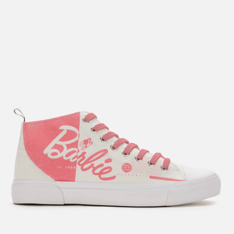 Akedo x Barbie White Signature High Top - UK 6 / EU 39.5 / US Men's 6.5 / US Women's 8 von Akedo