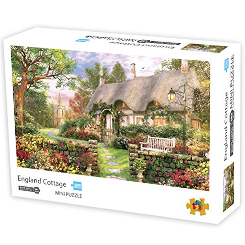 Akemaio 1000 PC Sehenswürdigkeiten Ansichten Jigsaw Mini Puzzles für Kinder Erwachsene Papppuzzlespiele Lernspiele Puzzle Dekompression Spielzeug von Akemaio