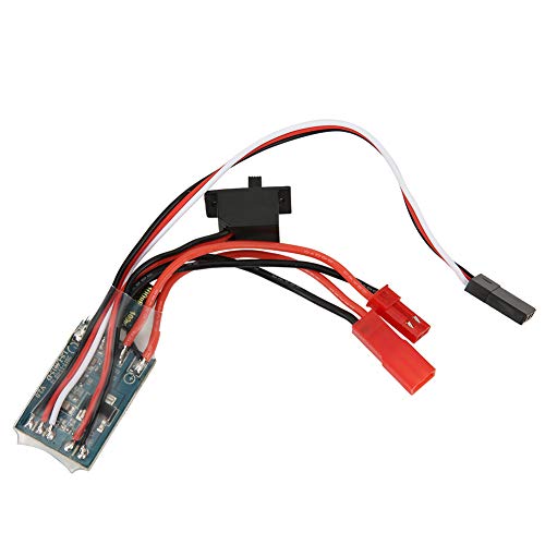 30A 4 8V ESC, Geschwindigkeitsregler für Modellauto Zwei-Wege-RC-Motor ohne Bremse Auto 1 16 1 18 1 24 Bootmit Bremse (ohne Bremse) von Akozon