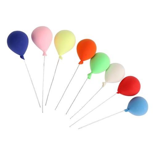 8 Stück Deko-Ballon, 1:12 Puppenhaus-Gartenballon Zur Dekoration, Multifunktionales Zubehör für den Heimgebrauch 8 Stück Deko-Ballon, 1:12 Puppenhaus-Gartenballon Zur Dekoration, Multifunktionales Zubehör für den Heimgebrauch von Akozon