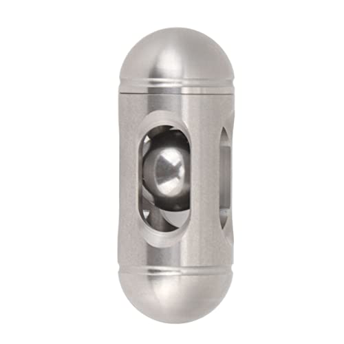 ADHS Finger Bead Push Slider Ornamente Erwachsene Tragbares Büro Metall Angst Stress Relief Slider Sensorische Ornamente Professionelles Zubehör für den Einsatz von Akozon