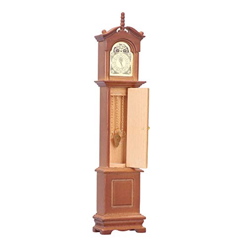 Akozon 1/12 Puppenhaus Miniatur Großvater Uhr Holzmodellmöbel Accessoire für Dollhouse Decor Akozon 1/12 Puppenhaus Miniatur Großvater Uhr Holzmodellmöbel Accessoire für Dollhouse Decor von Akozon