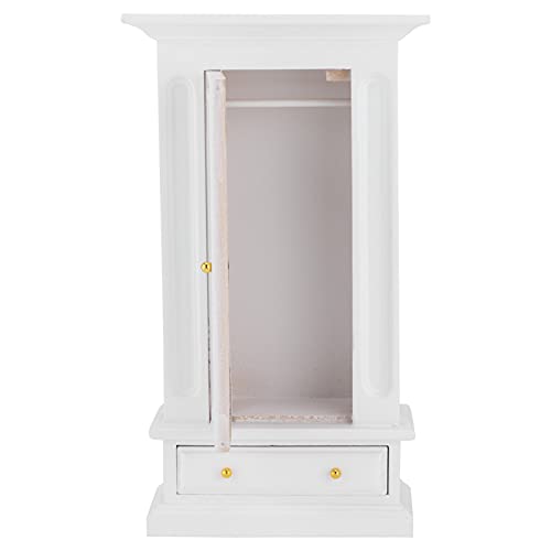 Akozon 1:12 Skala Dollhouse Miniatur Holzgarderobe Realistische Möbelmodell Ornamente Accessoire Akozon 1:12 Skala Dollhouse Miniatur Holzgarderobe Realistische Möbelmodell Ornamente Accessoire von Akozon