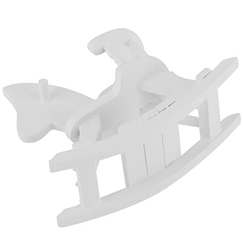 Akozon 1:12 Skala Holzpuppenhaus Schaukel Pferde Miniaturstuhl Perfekte Möbelmodell Dekoration Vorräte für Puppenhäuser Akozon 1:12 Skala Holzpuppenhaus Schaukel Pferde Miniaturstuhl Perfekte Möbelmodell Dekoration Vorräte für Puppenhäuser von Akozon