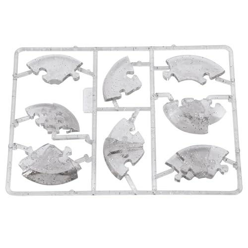 Akozon 3D -Kristall -Puzzle Saturn Form Durchscheinender DIY Puzzle Block Herausforderndes Spaß für Alle Altersgruppen Dekoratives Spielzeug Engagierter Hirnteaser für und Erwachsene (Grey) von Akozon