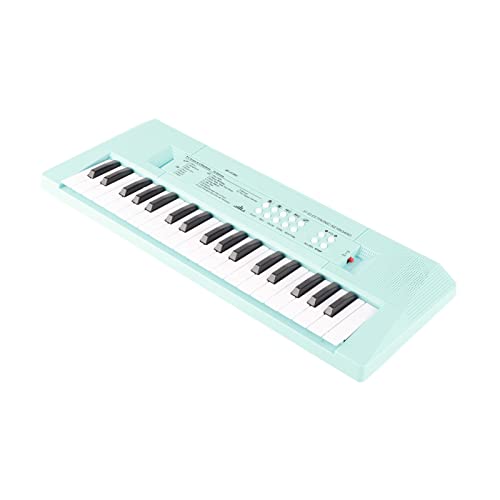 Akozon Akozon BF 3738c 37 Schlüsselklavier für Anfänger Musical Keyboard Efor Ducational Spaß für zu Hause (Blue) von Akozon