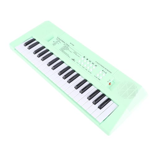 Akozon Akozon BF 3738c 37 Schlüsselklavier für Anfänger Musical Keyboard Efor Ducational Spaß für zu Hause (Green) von Akozon