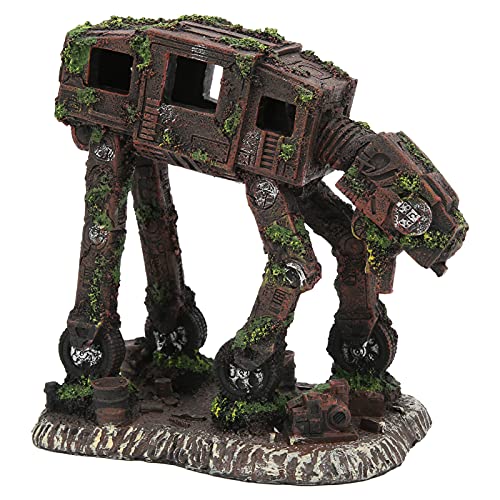 Akozon Aquarium Roboter Hund Handwerk Aquarium Dekoration von Akozon