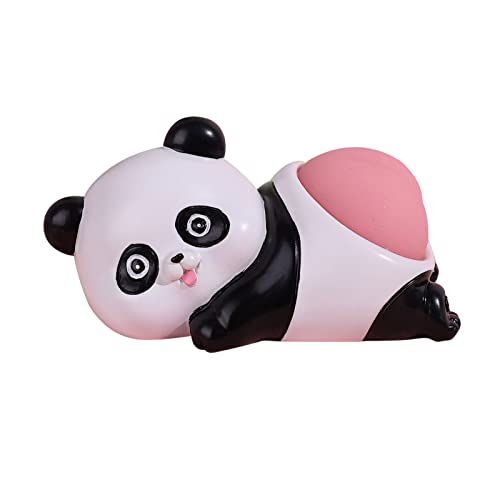 Akozon Cartoon Animal Gesäßgeformte Squeeze Stress Relief Toy - Süße Desktop -Autodekoration für Heimbüro und Schlafsaal (Panda) von Akozon