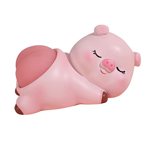 Akozon Cartoon Animal Gesäßgeformte Squeeze Stress Relief Toy - Süße Desktop -Autodekoration für Heimbüro und Schlafsaal (Piggy -Typ) von Akozon