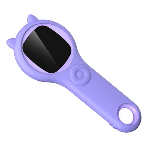 Akozon Die Schüler Handheld -Mikroskop mit 2 Zoll Screen 500X Tragbarer USB -wissenschaftlicher Ornamente für und EFFOR Dukationszwecke Handhaben (Purple) von Akozon