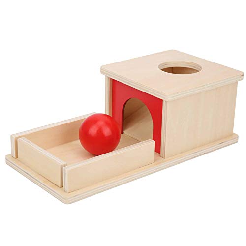 Akozon Imbucare Box, Bunte Baby-Holzballbox, aus Holz für (permanente Zielbox) von Akozon