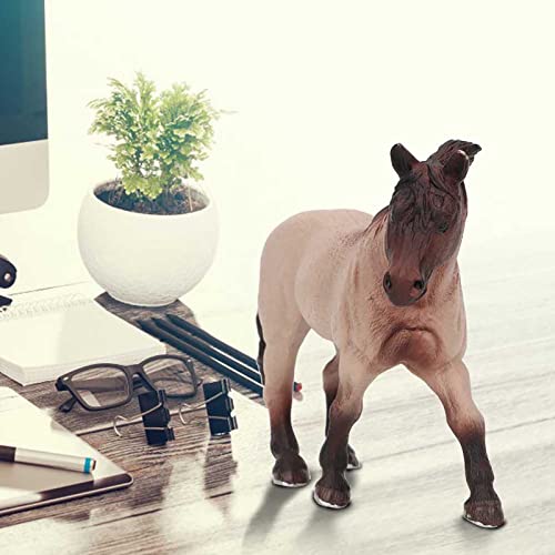 Akozon Simulationspferd, Kinderspielzeug 3 Model Spielzeug Figur Kunststoff Tiermodellplastik Modellhorse (#2) von Akozon