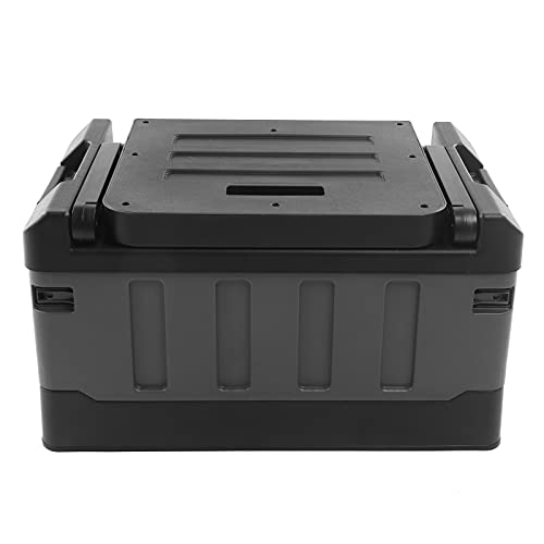 Akozon Titel: Contaclapsible Car Storage Box & Stuhl 2-in-1 Fold Lambable Organizer Matt Black-70 L Kapazität für Zuhause, Reisen, Angeln, Camping Akozon Titel: Contaclapsible Car Storage Box & Stuhl 2-in-1 Fold Lambable Organizer Matt Black-70 L Kapazität für Zuhause, Reisen, Angeln, Camping von Akozon