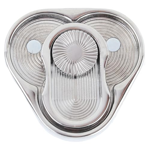 Akozon Titel: Dreiecksrotation Slider Sensory Toy für ADHS, Autismus und Angstlinderung - Tragbarer Metallschieber für Stress, Reise- und Fokusserleichterung von Akozon