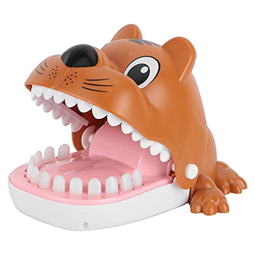 Akozon Beißender Finger-Tiger, Lustige Ornamente, Spiel, Desktop-Party, Eltern, Interaktives Stressabbau-Ornament-Spiel, Professionelles Zubehör für den Einsatz (Hand beißender Tiger) von Akozon