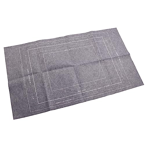 Puzzle-Matte, Spielmatte, Aufrollbare Puzzle-Aufbewahrung, Filzmatte, Puzzle-Decke, Grau von Akozon