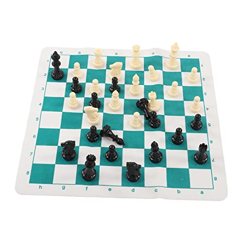 Tragbares Reiseschach, das für Familienversammlungen Setportable Game Roll Up Board SetRoll Festgelegt Ist (Wang Gao 65MM) von Akozon