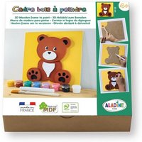 3D-Holzbild zum Bemalen Bärchen 3D-Holzbild zum Bemalen Bärchen von Aladine