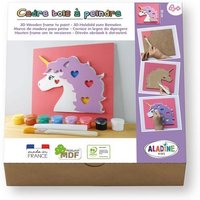 3D-Holzbild zum Bemalen Einhorn 3D-Holzbild zum Bemalen Einhorn von Aladine