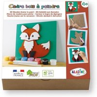 3D-Holzbild zum Bemalen Fuchs 3D-Holzbild zum Bemalen Fuchs von Aladine