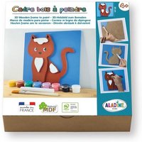 3D-Holzbild zum Bemalen Katze 3D-Holzbild zum Bemalen Katze von Aladine