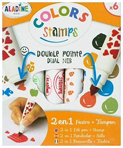 Colors Stempel 2 in 1 von Aladine