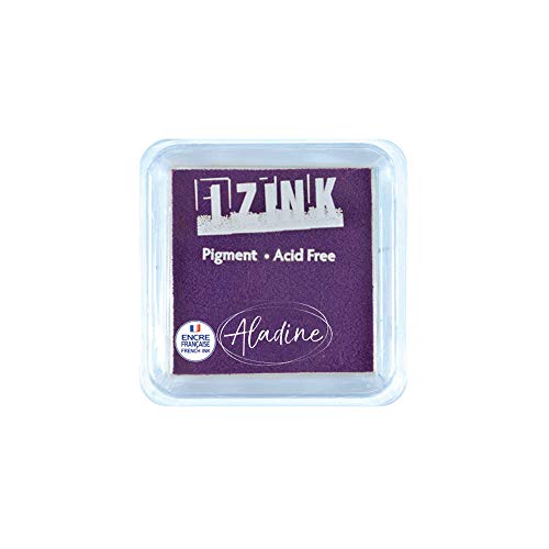 Aladine – 19415 – Grand Stempelkissen – IZINK – Pigment violett dunkelblau von Aladine