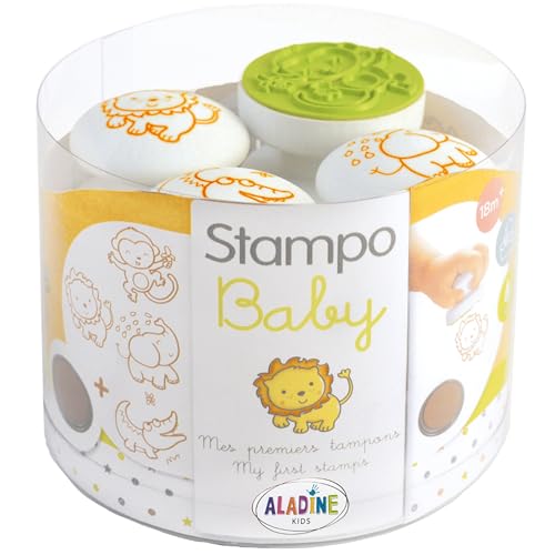 Aladine 3003803 - Stampo Baby Safari-Tiere von Aladine