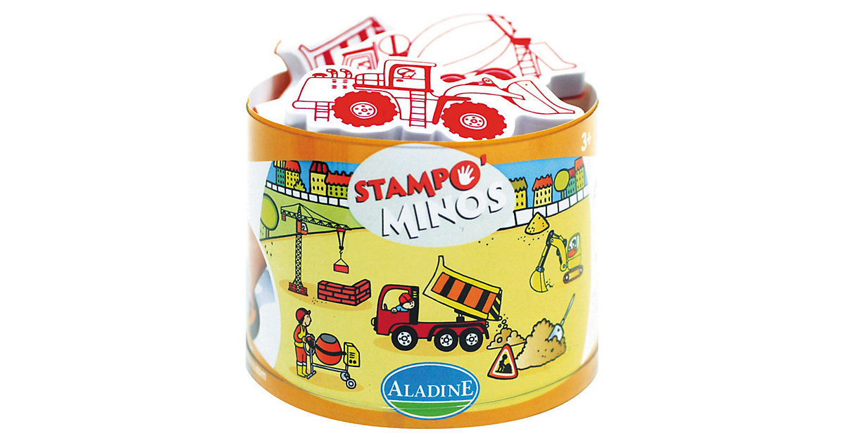 Aladine STAMPO'MINOS Midi-Stempelset Baustelle, 11-tlg. Aladine STAMPO'MINOS Midi-Stempelset Baustelle, 11-tlg. von Aladine