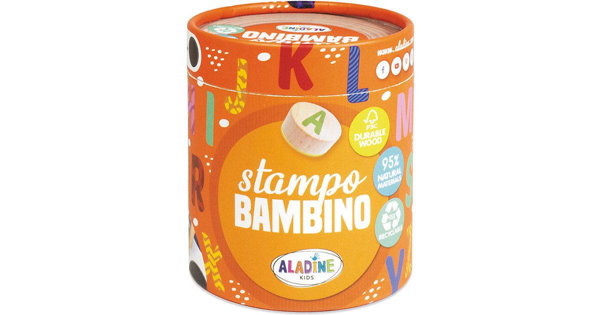Stampo Bambino Alphabet Stempel-Set von Aladine