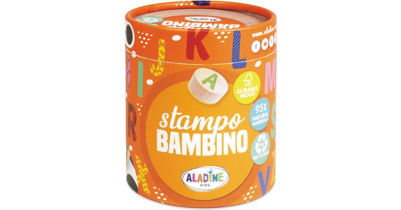 Stampo Bambino Alphabet Stempel-Set von Aladine