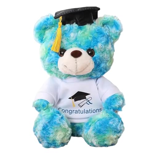 Alaiyaky Bachelor Geschenk Abitur Geschenke Bär, Plüschbär mit Brille Diplom Doktorhut, Abitur 2024 Geschenke Bestandene Prüfung Geschenk, Abschluss Geschenk für Bachelor Gymnasiast Abitur (Type L) Alaiyaky Bachelor Geschenk Abitur Geschenke Bär, Plüschbär mit Brille Diplom Doktorhut, Abitur 2024 Geschenke Bestandene Prüfung Geschenk, Abschluss Geschenk für Bachelor Gymnasiast Abitur (Type L) von Alaiyaky