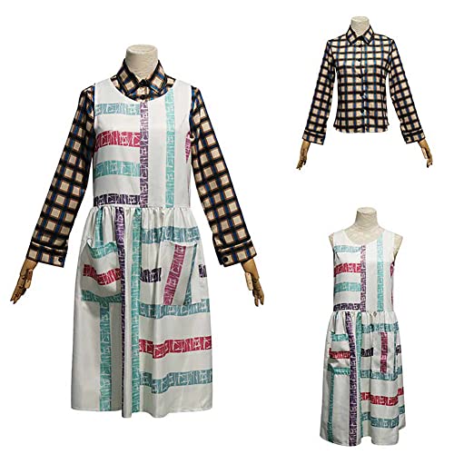 Alaiyaky Eleven Cosplay Dress Stranger Eleven Outfit, Max Mayfield Kostüm Damen Outfit Halloween Anzug Themen Party Outfit (S, Eleven) von Alaiyaky