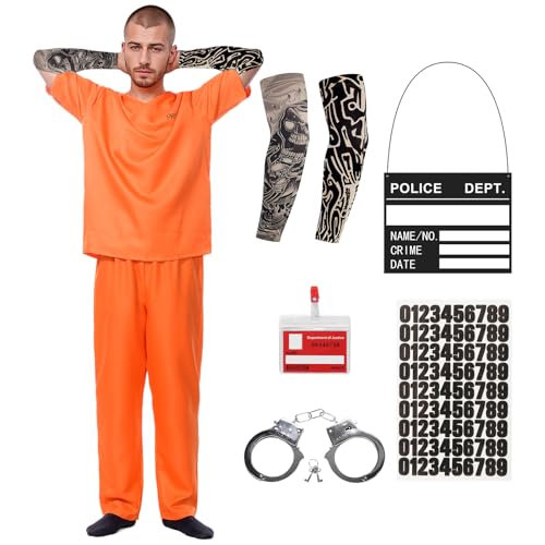 Alaiyaky Gefängnisuniform (Stil B, XXL) von Alaiyaky