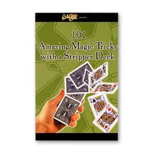 101 Amazing Magic TRICKS with a STRIPPER deck by Alakazam Magic von Alakazam Magic