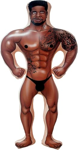 Alandra Party Javon Aufblasbare Hunk-Puppe, 1,5 m, Einfarbig Alandra Party Javon Aufblasbare Hunk-Puppe, 1,5 m, Einfarbig von Alandra Party