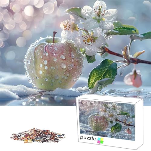 Blume Puzzle 3000 Teile Kristallapfel Puzzle für Erwachsene Lernspiel Herausforderungsspielzeug, Schwer Jigsaw für Familienaktivitäten Dekoration, Geschenke für Männer, ältere Menschen 122x81cm M-26 Blume Puzzle 3000 Teile Kristallapfel Puzzle für Erwachsene Lernspiel Herausforderungsspielzeug, Schwer Jigsaw für Familienaktivitäten Dekoration, Geschenke für Männer, ältere Menschen 122x81cm M-26 von Alaoan