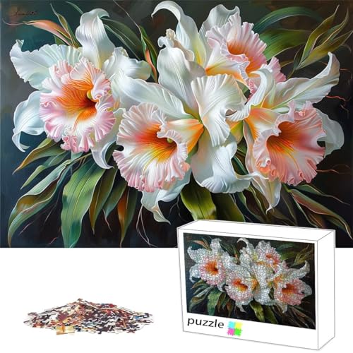 Blume Puzzle 500 Teile Anlage Puzzle für Erwachsene Lernspiel Herausforderungsspielzeug, Schwer Jigsaw für Familienaktivitäten Dekoration, Geschenke für Männer, Frauen, ältere Menschen 52x38cm L-58 Blume Puzzle 500 Teile Anlage Puzzle für Erwachsene Lernspiel Herausforderungsspielzeug, Schwer Jigsaw für Familienaktivitäten Dekoration, Geschenke für Männer, Frauen, ältere Menschen 52x38cm L-58 von Alaoan